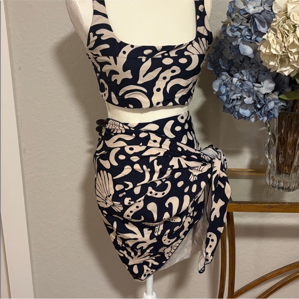 Alex Marie sarong skirt, bathing suit wrap